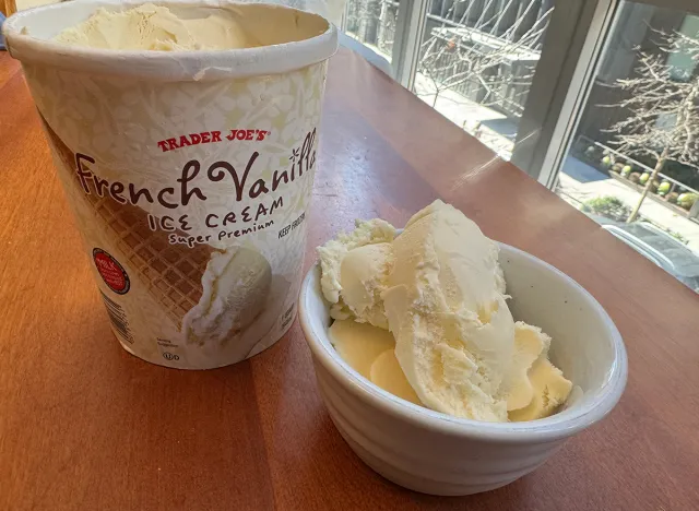 Trader Joe's French Vanilla Ice Cream