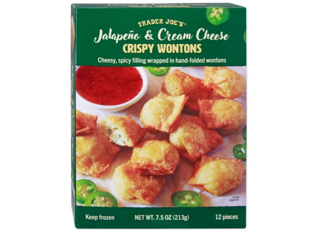 trader joe's jalapeño & cream cheese crispy wontons