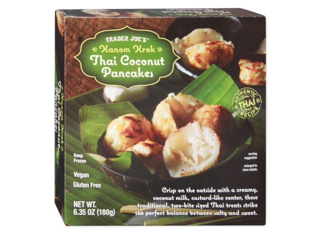 trader joe's kanom krok thai coconut pancakes