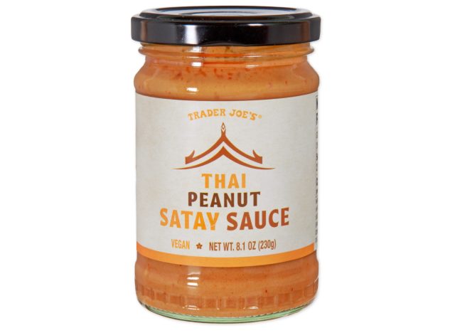 trader joe's thai peanut satay sauce
