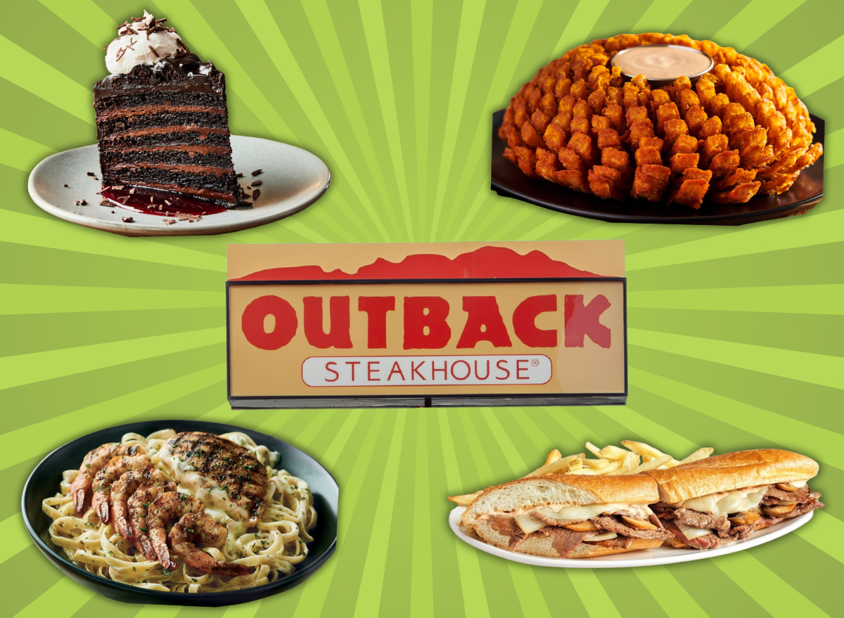 unhealthiest menu items on outback steakhouse's menu