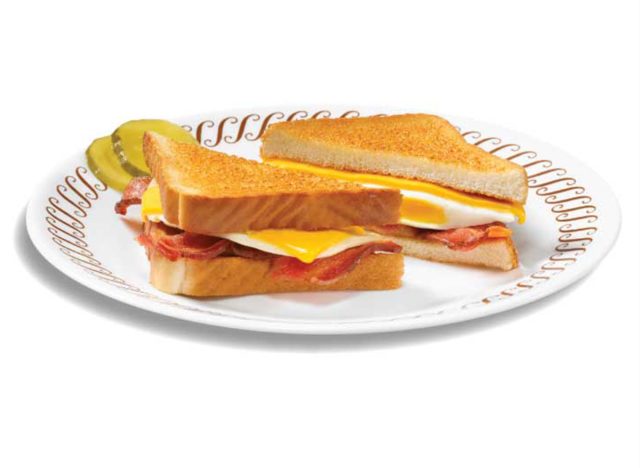Waffle House Build-Your-Own Breakfast Sandwich 