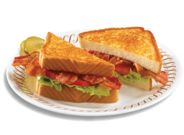 Waffle House Texas Bacon Lover's BLT Sandwich