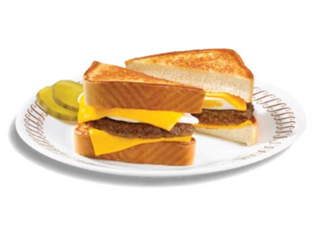 Waffle House Texas Sausage Egg & Cheese Melt 