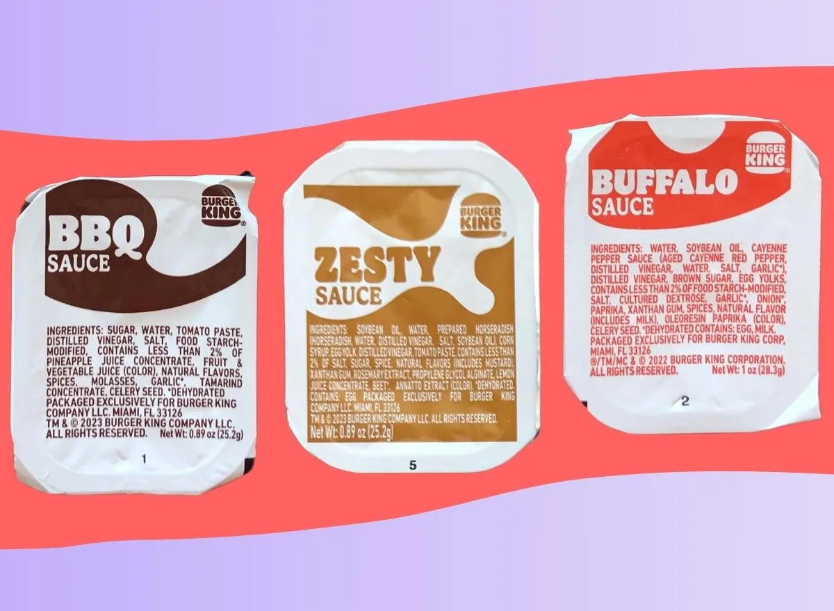 Burger King Menu Sauces: Flavorful Dips Uncovered