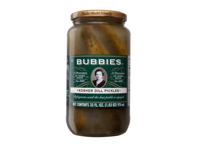 jar of dill pickles