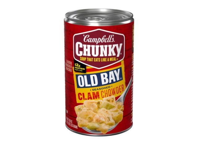 can of clam chowder