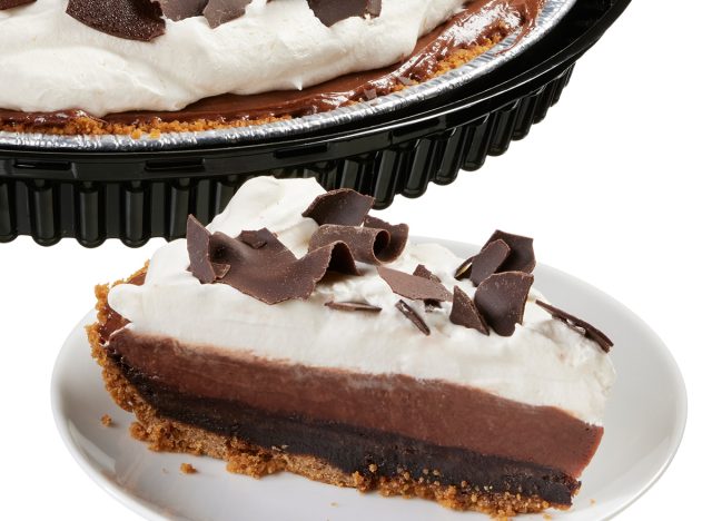 Triple Chocolate Pie at Costco