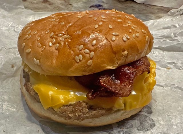 Burger King Double Bacon Cheeseburger