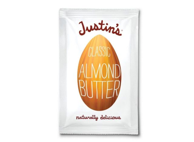 packet of Justin's almond butter