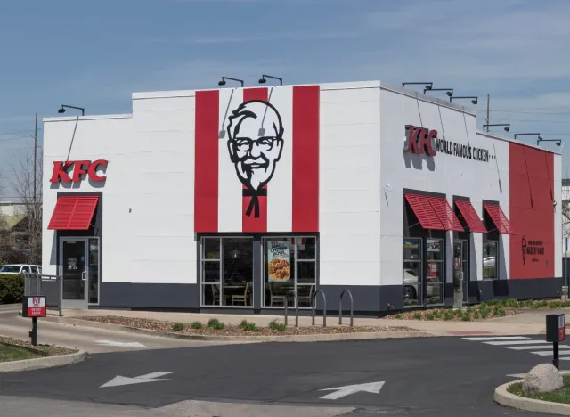 KFC restaurant exterior