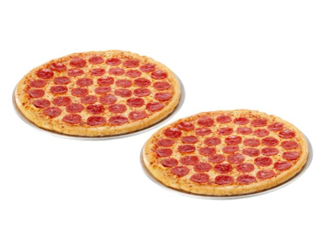 Peter Piper Pizza pepperoni pizzas