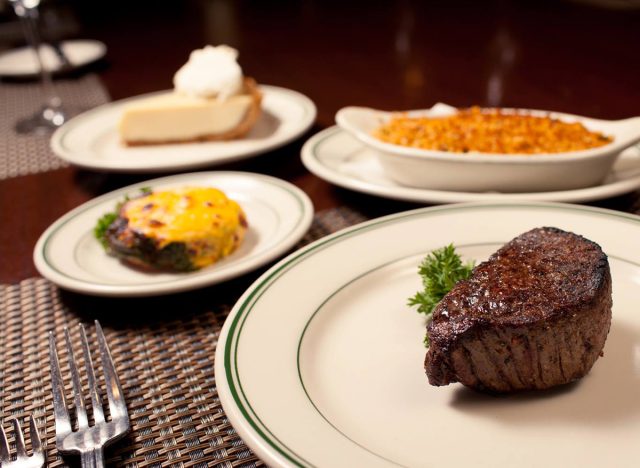 Filet mignon at Joe's Seafood, Prime Steak & Stone Crab