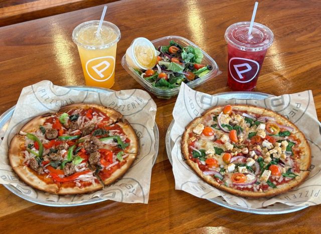 Pieology pizzas