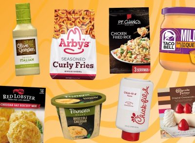 Popular restaurant items sold in grocery stores