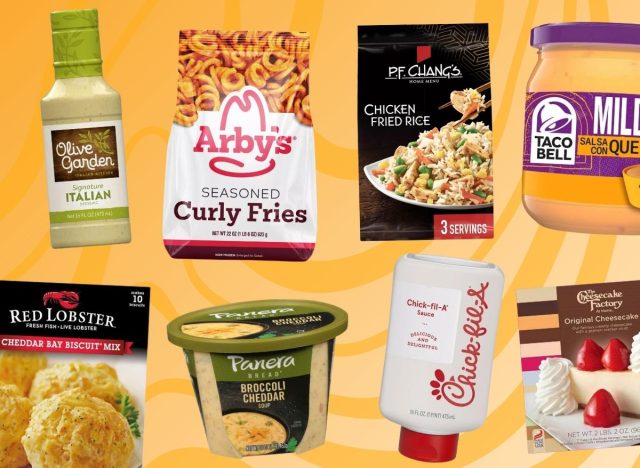 Popular restaurant items sold in grocery stores