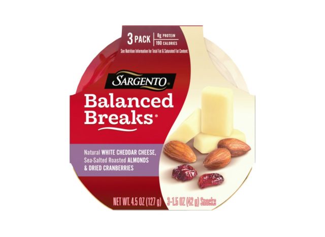 container or Sargento Balanced Breaks snack