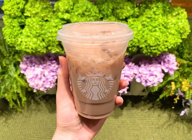 Starbucks Iced Lavender Oatmilk Latte