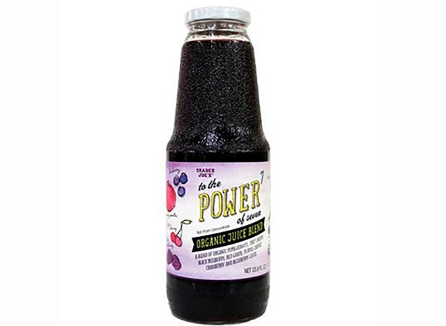 To the Power of Seven Purple Organic Juice Blend at Trader Joe's