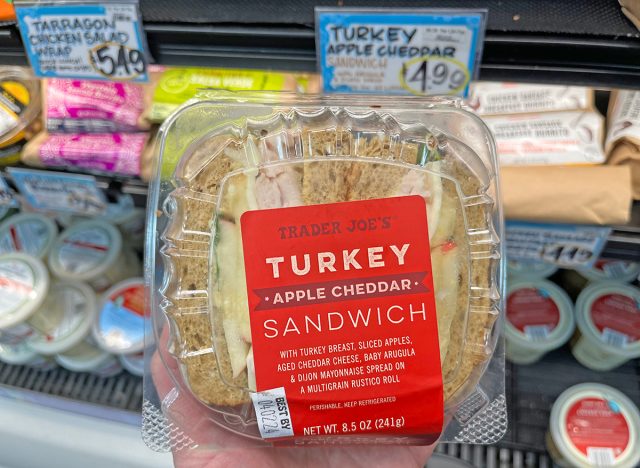 Trader Joe's Turkey Apple Cheddar Sandwich