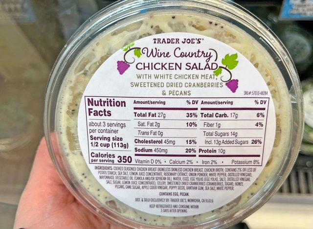 Trader Joe's WIne Country Chicken Salad