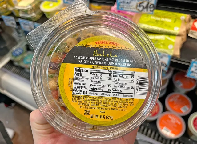 Trader Joe's Balela salad