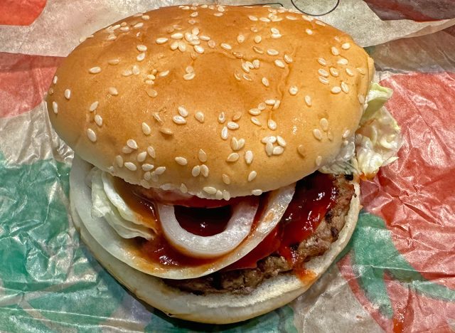 Burger King Jr. Whopper