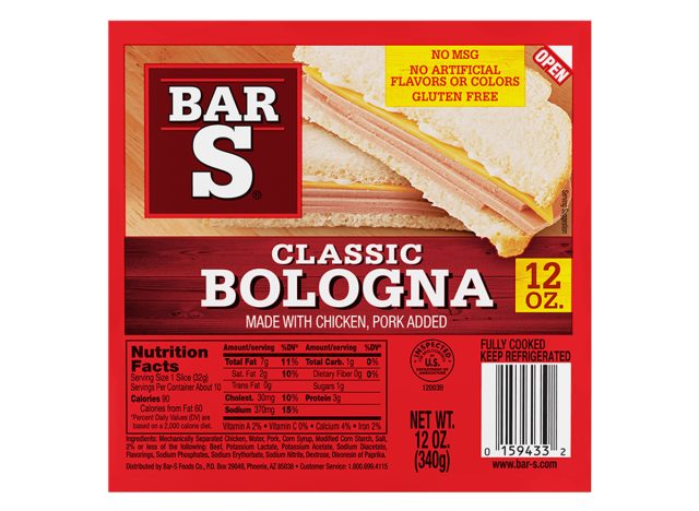 Bar-S Chicken Bologna 