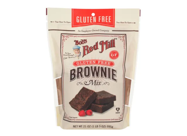  Bob's Red Mill Gluten-Free Brownie Mix on a white background