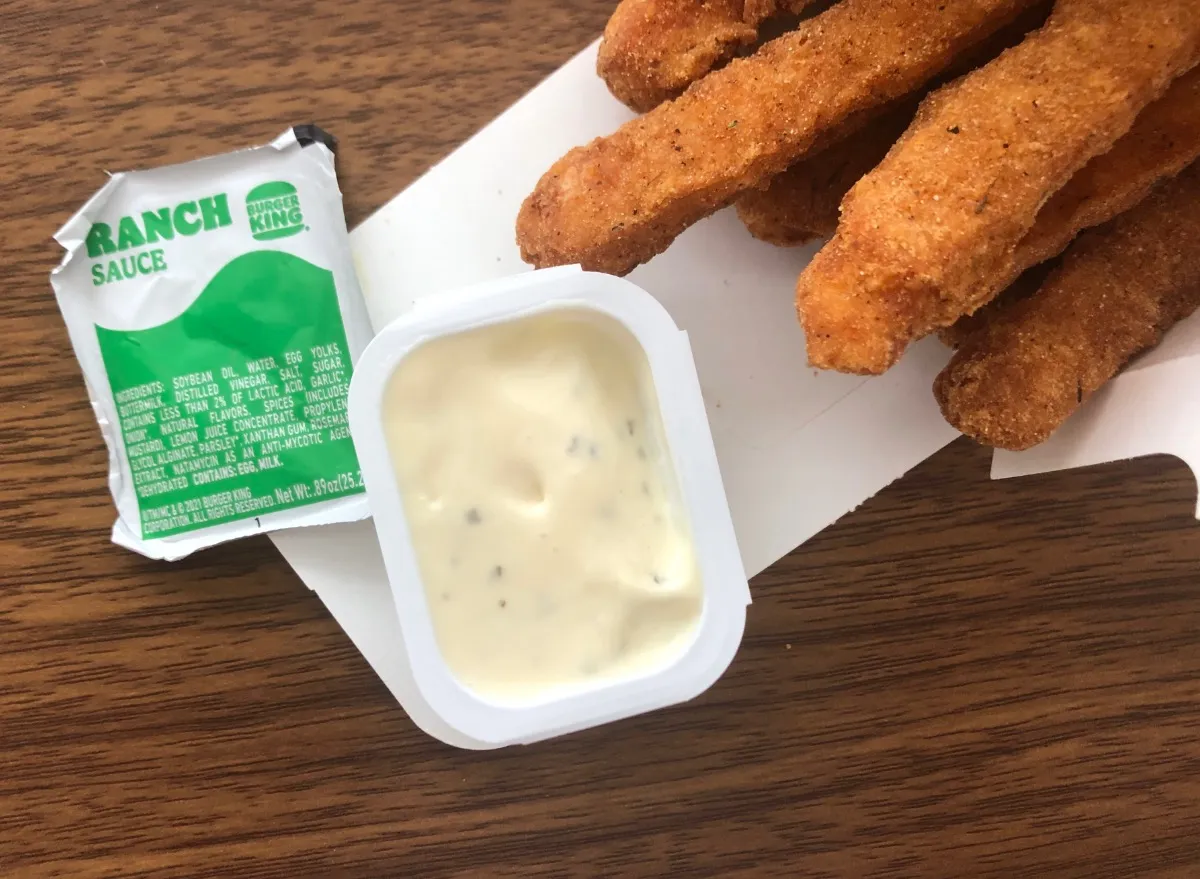 Every Burger King Dipping Sauce—Ranked