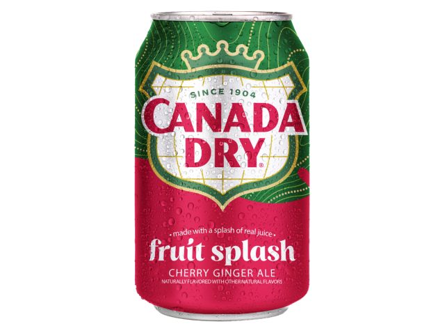 can of canada dry fruit splash