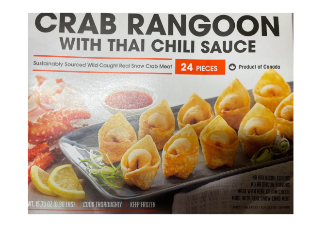 costco crab rangoon.