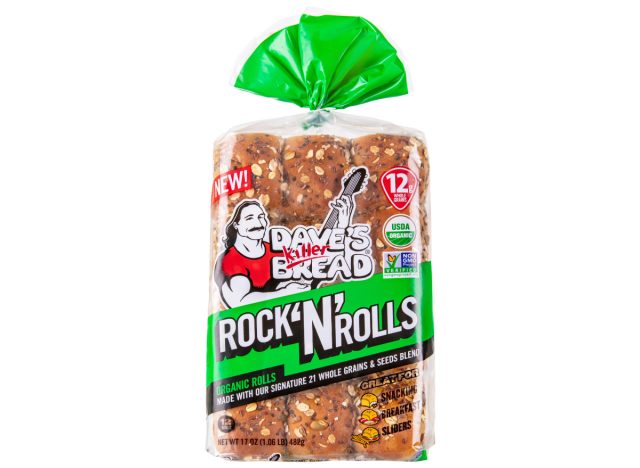 package of dave's killer bread rolls