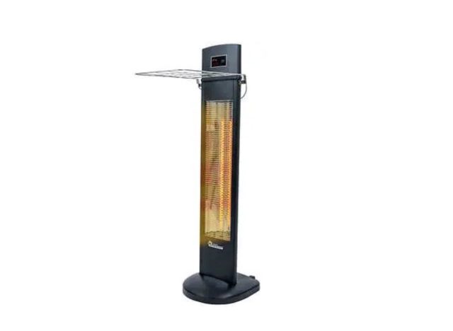 dr heater freestanding patio heater on a white background.