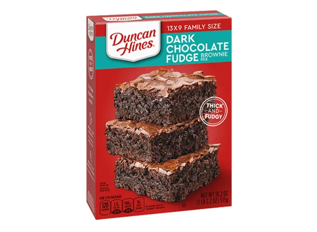 Duncan Hines Dark Chocolate Fudge 