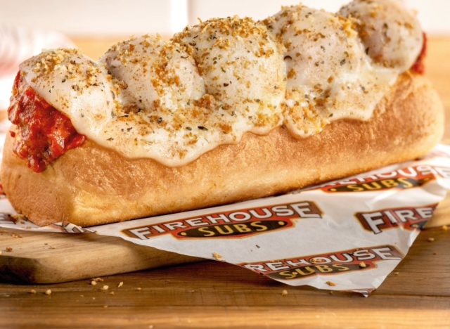 firehouse subs chicken parm subs.