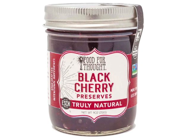 Food For Thought Truly Natural Black Cherry Preserves