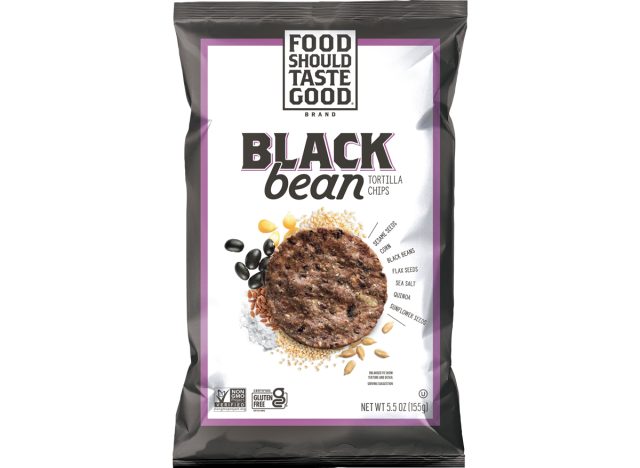 Food Should Taste Good Black Bean Chip