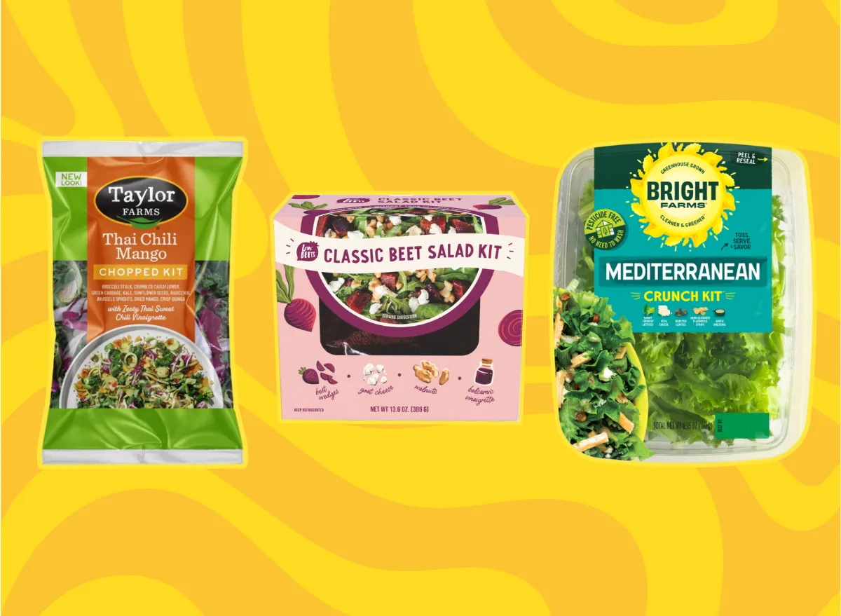 9 Healthiest Bagged Salad Kits—and 3 To Avoid