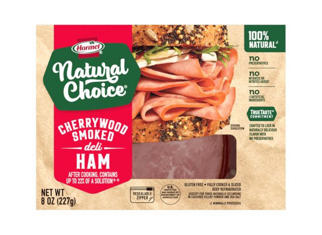 Hormel Natural Choice Cherrywood Smoked Deli Ham
