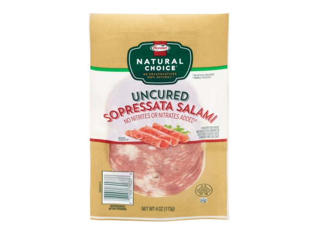 Hormel Natural Choice Uncured Sopressata Salami