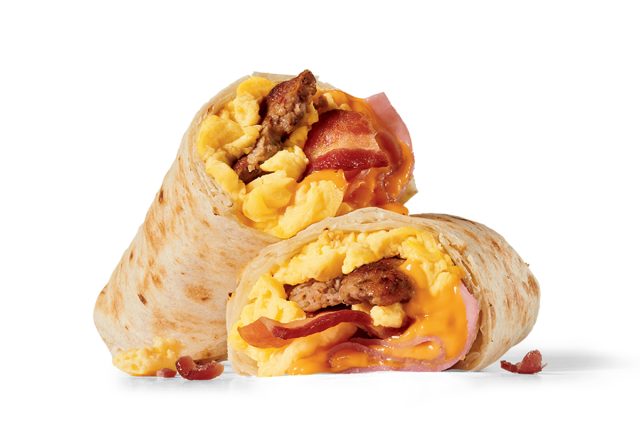 Jack in the Box Meat Lovers Burrito