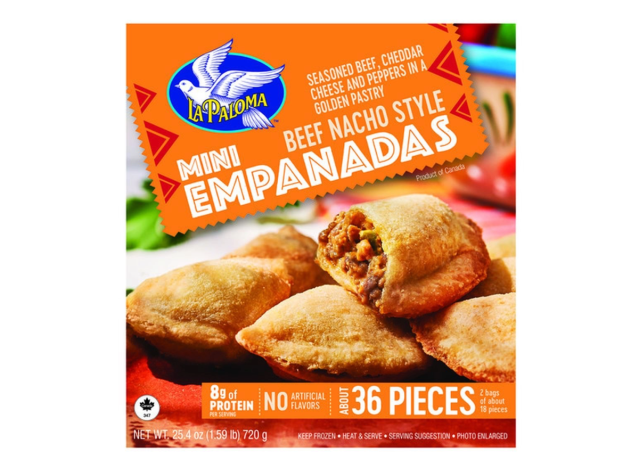 costco la paloma mini beef nacho empanadas.