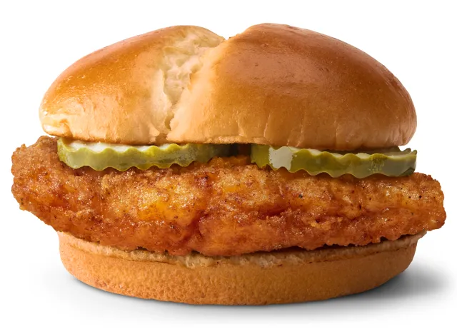 McDonald's McCrispy Chicken Sandwich