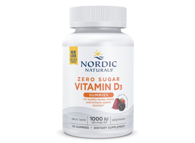 Nordic Naturals Zero Sugar Vitamin D3 Gummies 