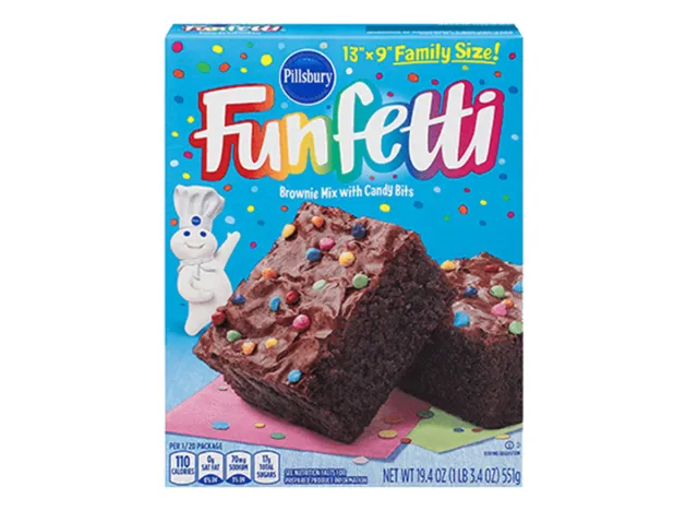 Pillsbury Funfetti Brownie Mix with Candy Coated Chips 