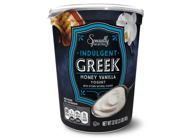  Aldi Specially Selected Indulgent Honey Vanilla Greek Yogurt 