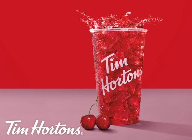 tim hortons' berry cherry refresher