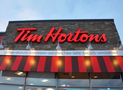 tim hortons exterior