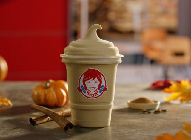 wendy's pumpkin frosty.